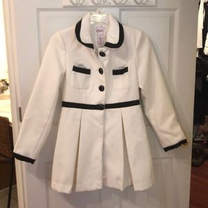 White and Black Candie’s Dress Coat